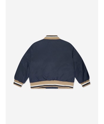 Burberry Boys Kaziah Sports Jacket in Navy des créatures d'habitude