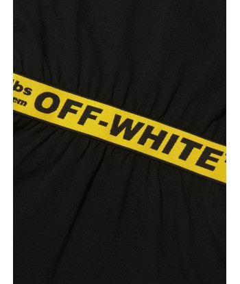 Off-White Girls Cotton Industrial Logo Band T-Shirt Dress Jusqu'à 80% De Réduction