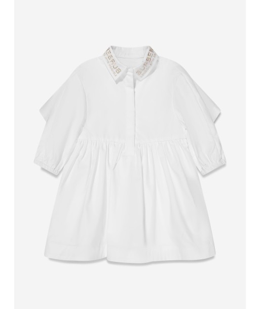 Burberry Baby Girls Mini Lyria Dress in White 2023