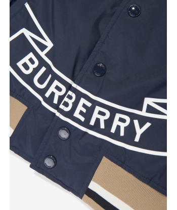 Burberry Boys Kaziah Sports Jacket in Navy des créatures d'habitude