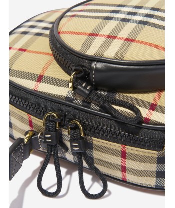 Burberry Girls Crossbody Check Bag in Archive Beige En savoir plus