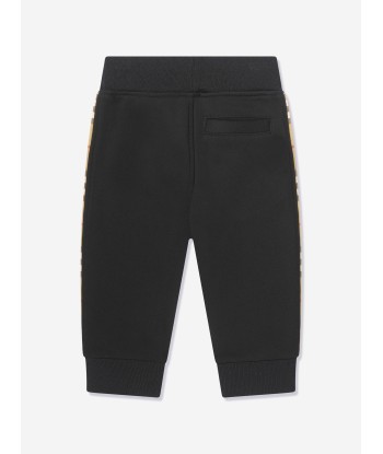 Burberry Baby Boys Mini Nolen Joggers in Black chez Cornerstreet bien 