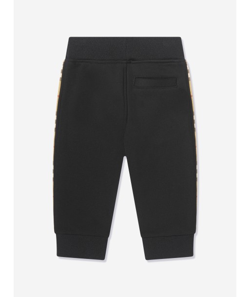 Burberry Baby Boys Mini Nolen Joggers in Black chez Cornerstreet bien 