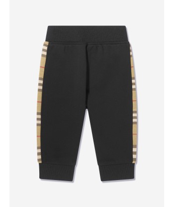 Burberry Baby Boys Mini Nolen Joggers in Black chez Cornerstreet bien 