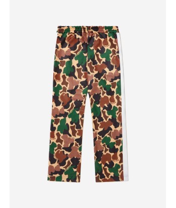 Palm Angels Boys Camouflage Print Track Pants pas cher 