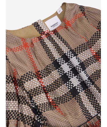 Burberry Girls Marva Check Dress in Archive Beige l'achat 