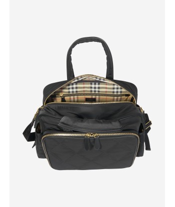 Burberry Baby Tote Changing Bag in Black chez Cornerstreet bien 