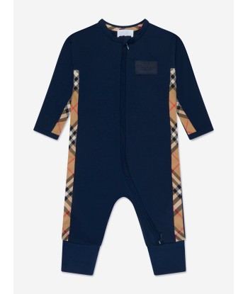 Burberry Baby Claude Gift Set in Navy pas cher chine