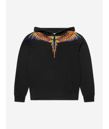 Marcelo Burlon Boys Cotton Wings Hoodie chez Cornerstreet bien 