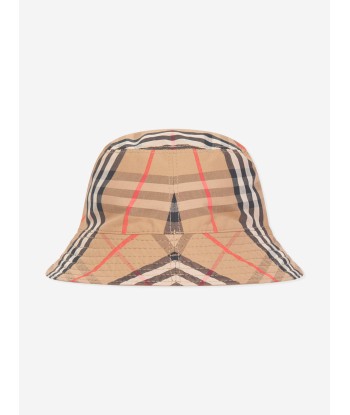 Burberry Baby Reversible Bucket Hat in Beige d'Europe débarque