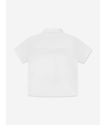 Burberry Baby Boys Mini Owen Shirt in White soldes