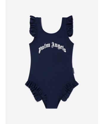 Palm Angels Girls Logo Print Swimsuit 50-70% off 