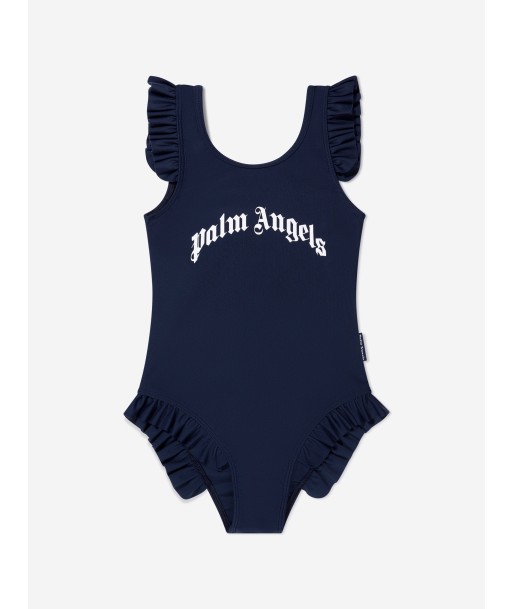 Palm Angels Girls Logo Print Swimsuit 50-70% off 