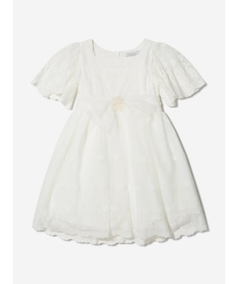 Patachou Girls Embroidered Tulle Dress Profitez des Offres !