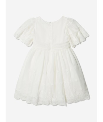 Patachou Girls Embroidered Tulle Dress Profitez des Offres !