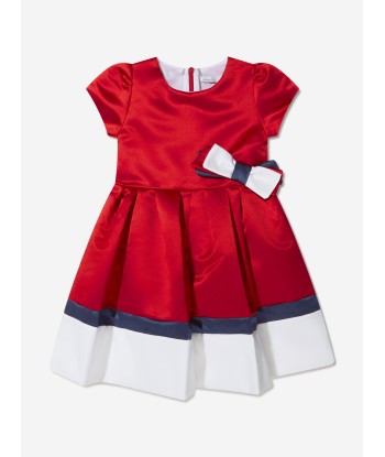 Patachou Girls Satin Bow Dress Faites des économies