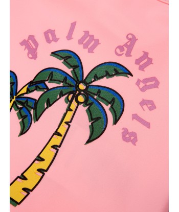 Palm Angels Girls Palm Tree Print Swimsuit sur le site 