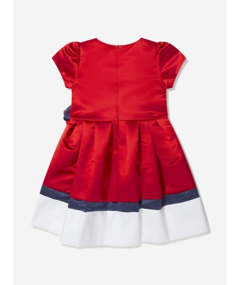 Patachou Girls Satin Bow Dress Faites des économies