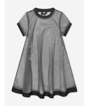 DKNY Girls 2 In 1 Milano Dress in Grey Dans la société mordern