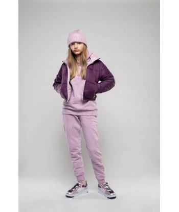 DKNY Girls Reversible Down Puffer Jacket in Purple l'évolution des habitudes 