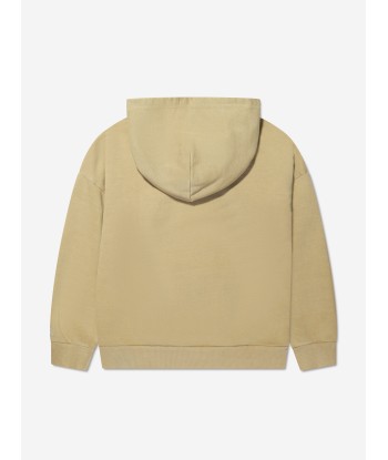 DKNY Kids Logo Hoodie in Beige Les magasins à Paris et en Île-de-France