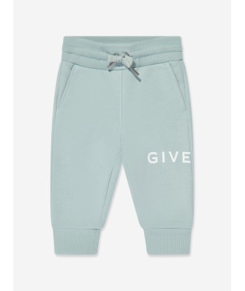 Givenchy Baby Boys Logo Joggers in Blue Toutes les collections ici