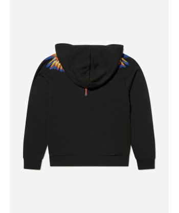 Marcelo Burlon Boys Cotton Wings Hoodie chez Cornerstreet bien 