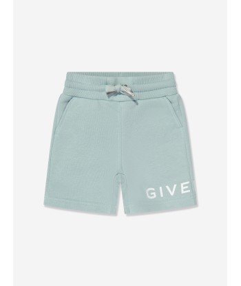 Givenchy Baby Boys Logo Shorts in Blue brillant des détails fins