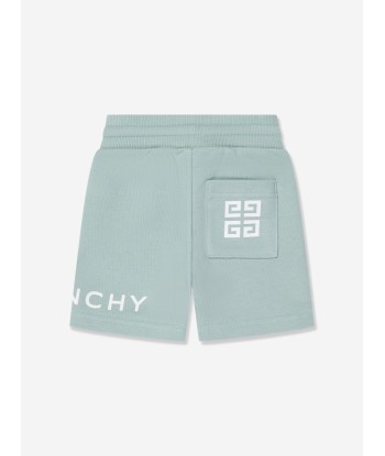 Givenchy Baby Boys Logo Shorts in Blue brillant des détails fins