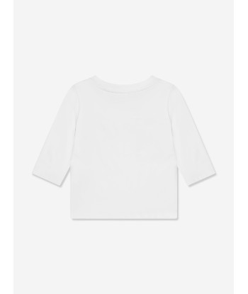 Givenchy Baby Boys Long Sleeve T-Shirt in White prix pour 