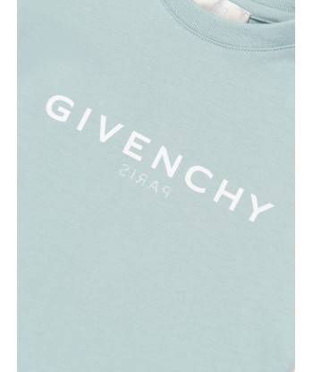 Givenchy Baby Boys Logo T-Shirt in Blue hantent personnes