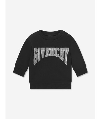 Givenchy Baby Boys Logo Sweatshirt in Black france