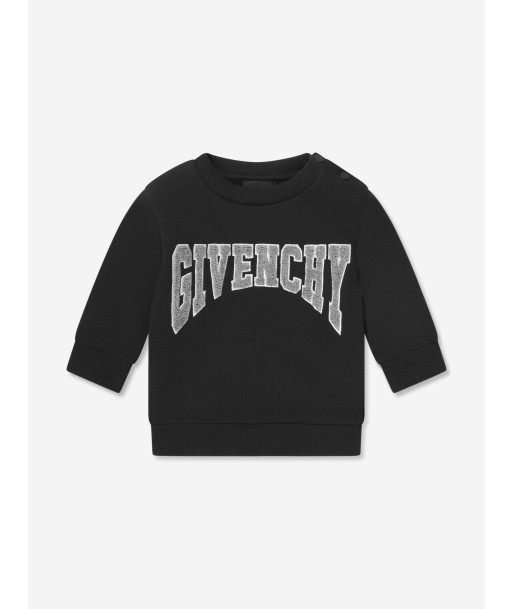 Givenchy Baby Boys Logo Sweatshirt in Black france