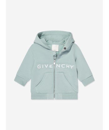 Givenchy Baby Boys Zip Up Top in Blue en linge