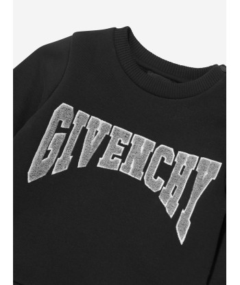 Givenchy Baby Boys Logo Sweatshirt in Black france