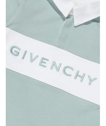 Givenchy Baby Boys Long Sleeve Polo Shirt in Blue Jusqu'à 80% De Réduction