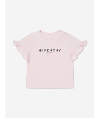 Givenchy Baby Girls Logo T-Shirt in Pink chez Cornerstreet bien 