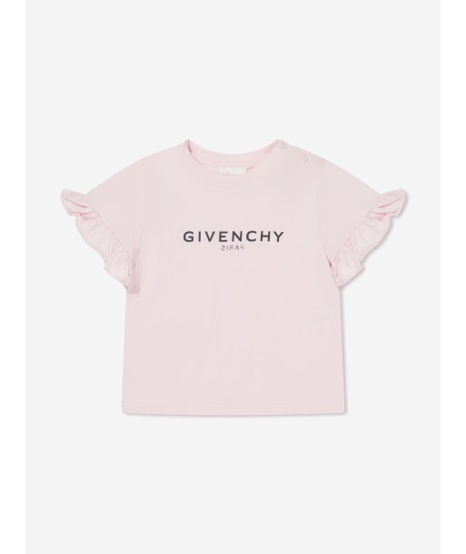 Givenchy Baby Girls Logo T-Shirt in Pink chez Cornerstreet bien 