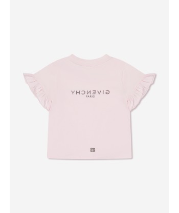 Givenchy Baby Girls Logo T-Shirt in Pink chez Cornerstreet bien 