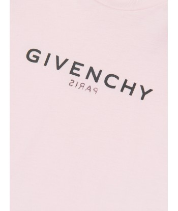 Givenchy Baby Girls Logo T-Shirt in Pink chez Cornerstreet bien 