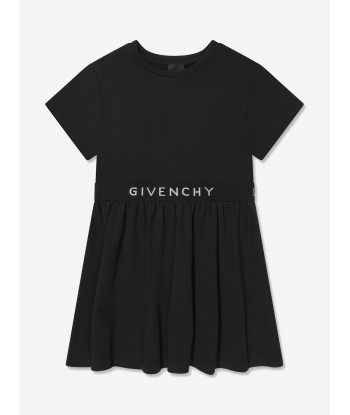 Givenchy Girls Jersey Logo Dress in Black de l' environnement