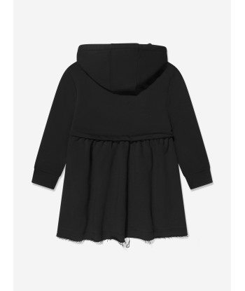 Givenchy Girls Hooded Logo Dress in Black À commander