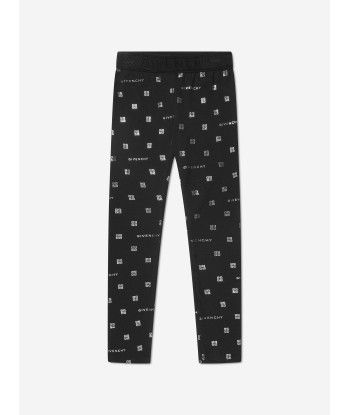 Givenchy Girls 4G Logo Leggings in Black basket pas cher