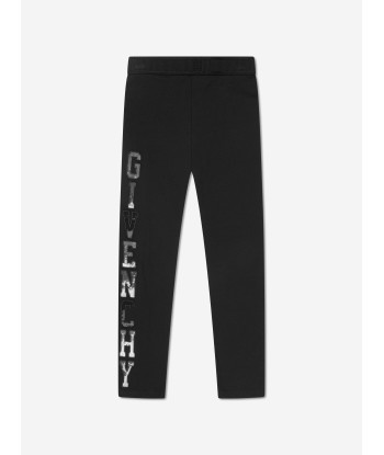 Givenchy Girls Logo Leggings in Black de pas cher