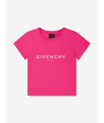 Givenchy Girls Logo T-Shirt in Pink plus qu'un jeu 