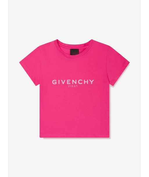 Givenchy Girls Logo T-Shirt in Pink plus qu'un jeu 