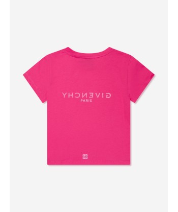 Givenchy Girls Logo T-Shirt in Pink plus qu'un jeu 