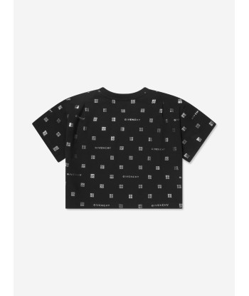 Givenchy Girls 4G Logo T-Shirt in Black 2024