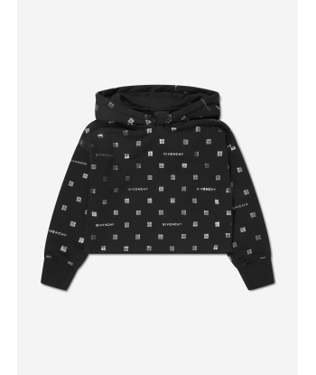 Givenchy Girls 4G Logo Hoodie in Black acheter