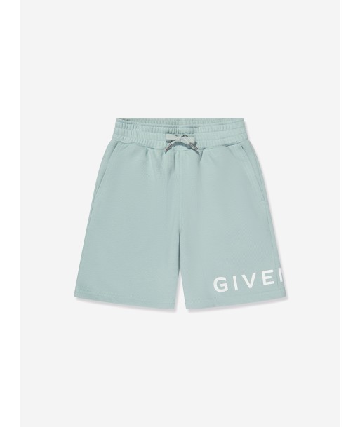 Givenchy Boys Logo Bermuda Shorts in Blue pour bénéficier 